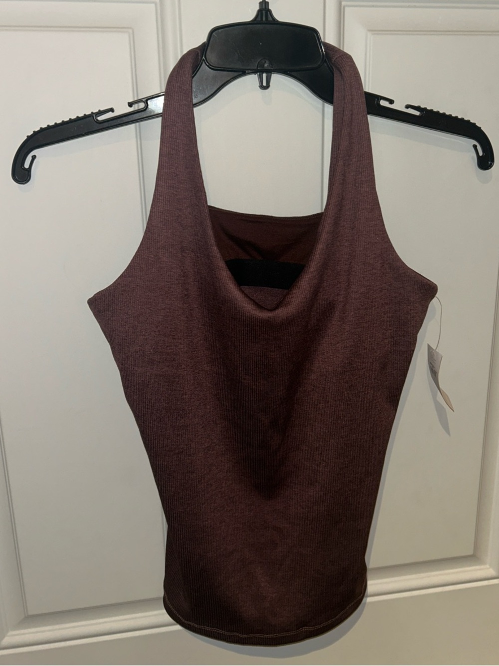 GAP Maroon Ribbed Racerback Tank
